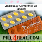 Vidalista 20 Comprimés De Tadalafil 42